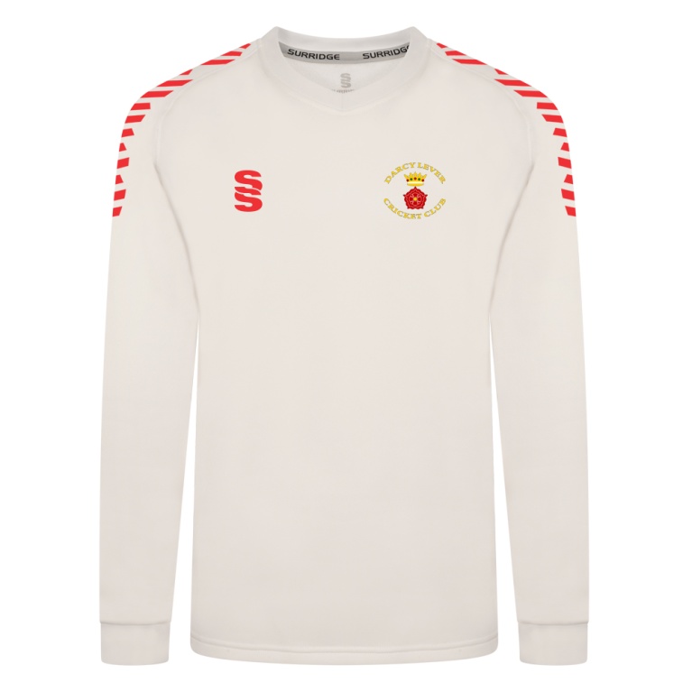 DARCY LEVER CC Blast Long Sleeve Cricket Sweater