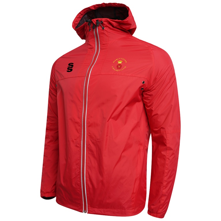 Dual Full Zip Training Jacket : Red